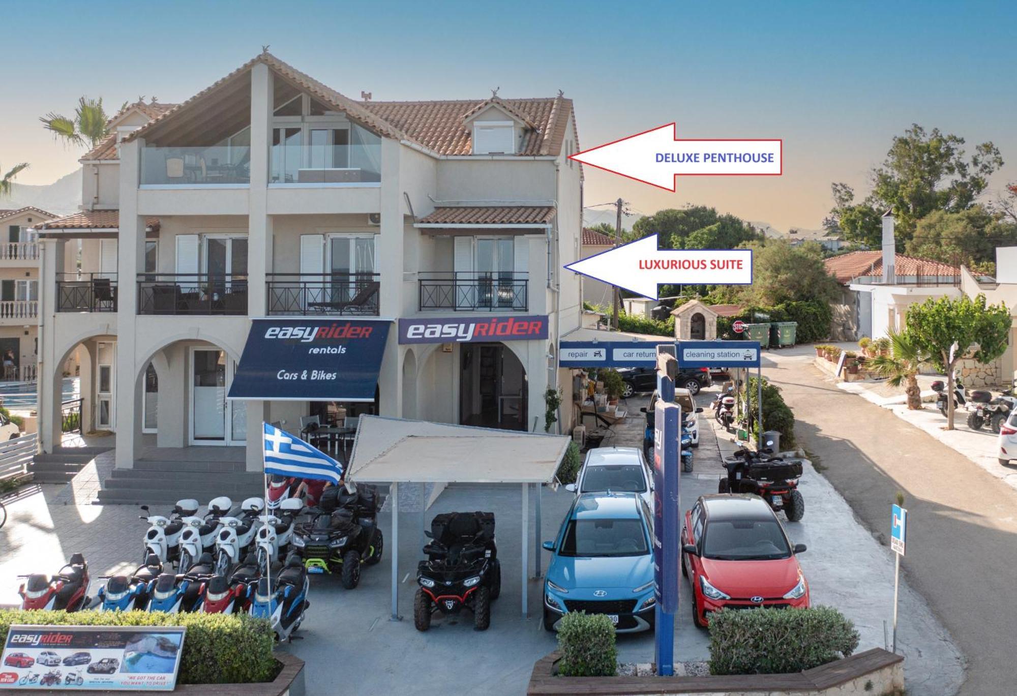 George Beachfront Apartments Lithakia  Екстериор снимка
